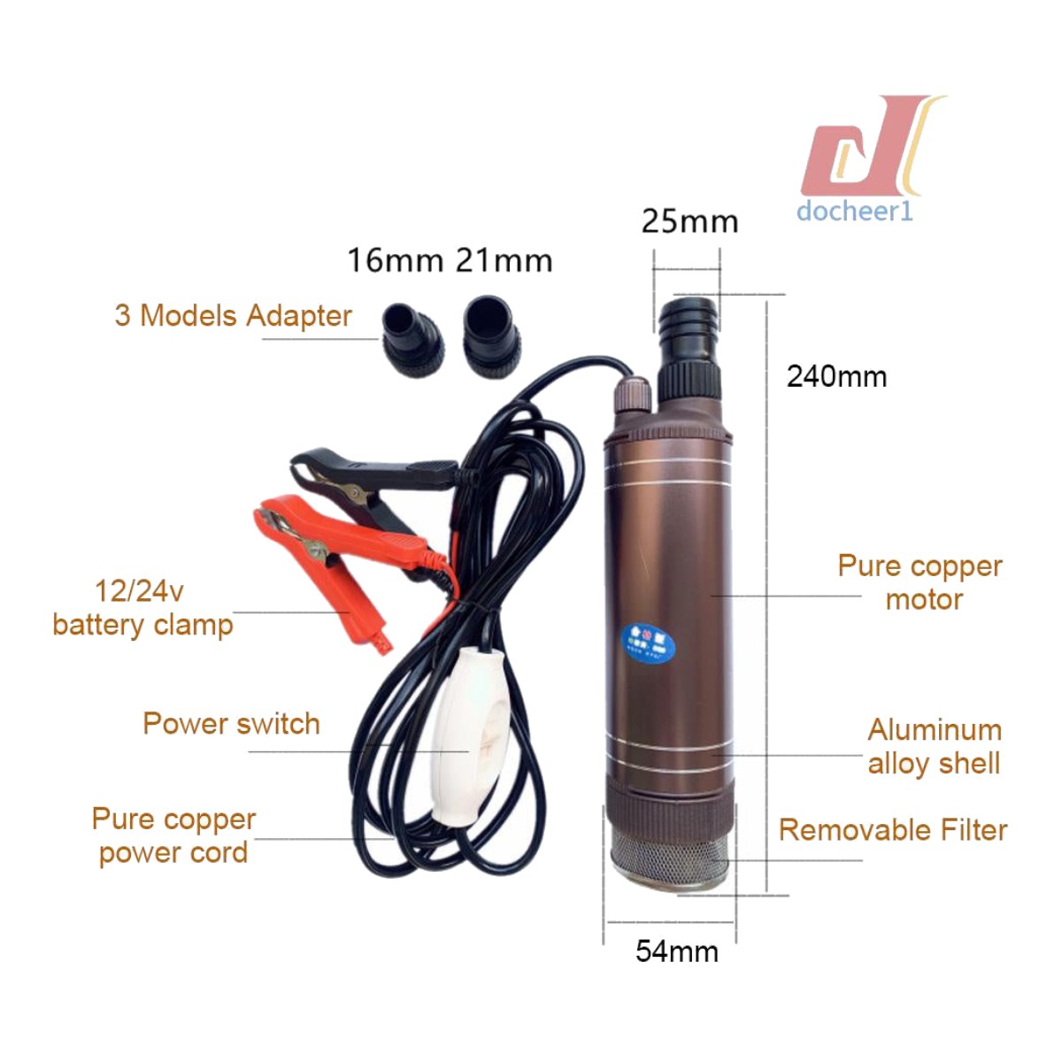 Body – Water Pump Type, Alloy Copper