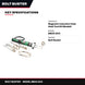 Bolt Buster BB2X-ACC – Magnetic Induction Heat Heat Tool Kit Model# Bb2X-Acc. Voltage