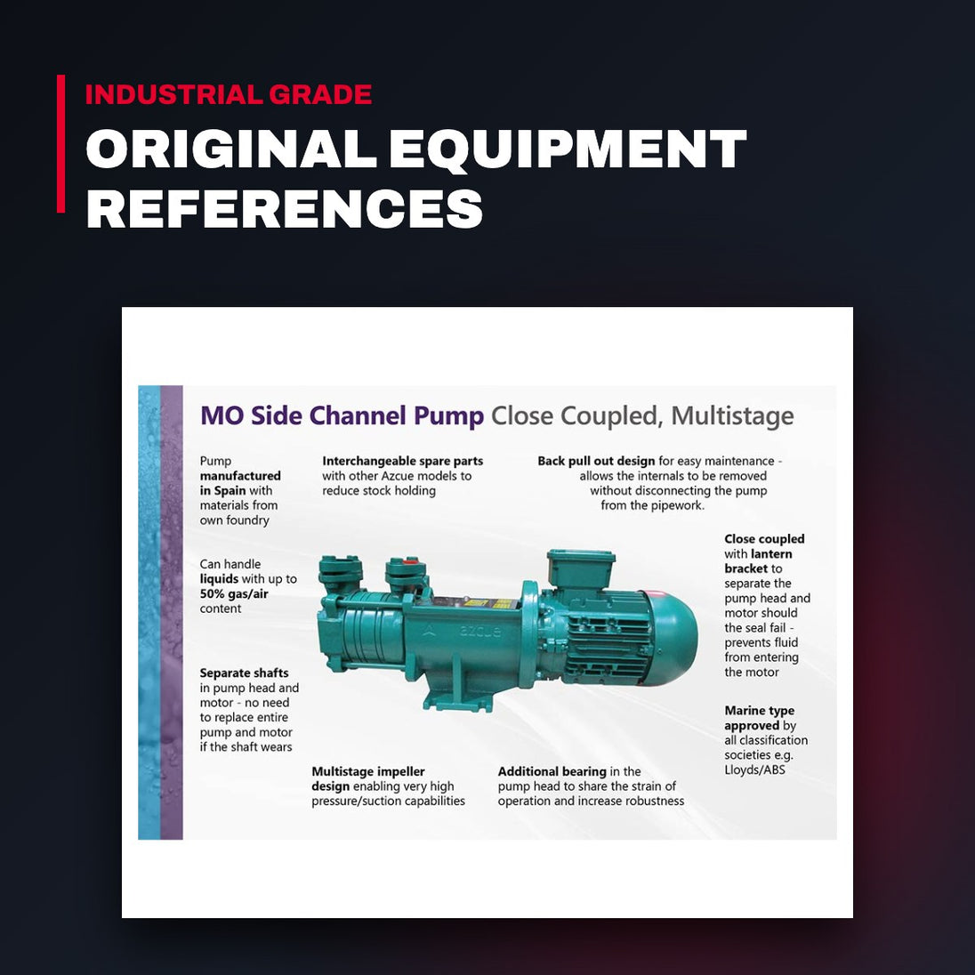 Azcue Pumps – Discharge Diffuser