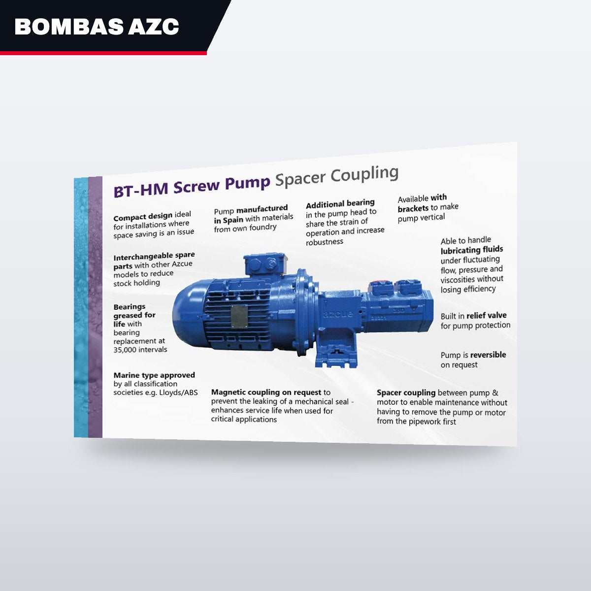 Azcue Pumps – Tapping Screw
