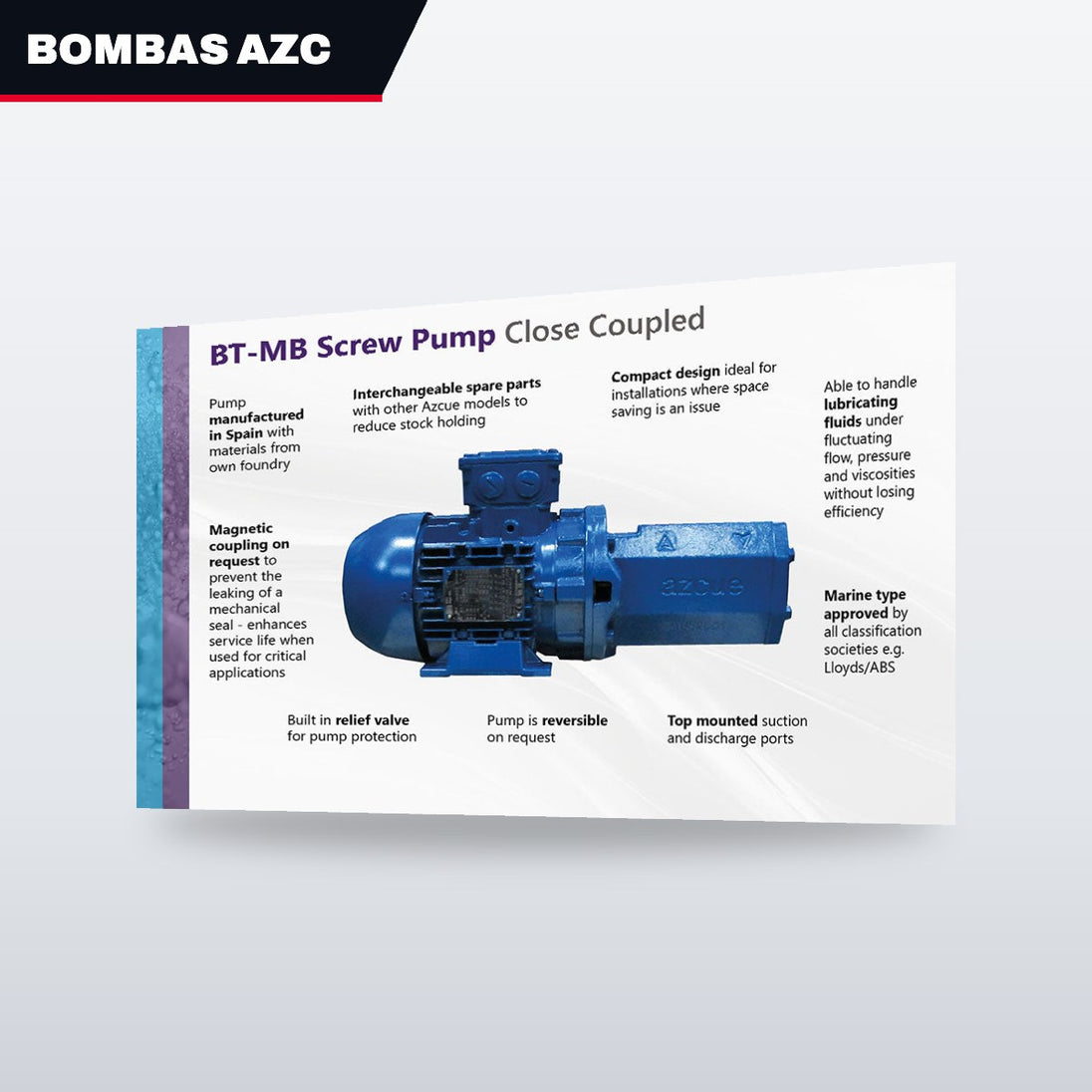 Azcue Pumps – Cap Screw, Head Socket Head