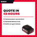 Bosch 1600A002U5 – 1600A002U5 5Ah 18V Rechargeable Power Tool Battery