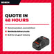 Bosch GAL 1880 CV – 14.4V/18V Li-ion Quick Battery Charger