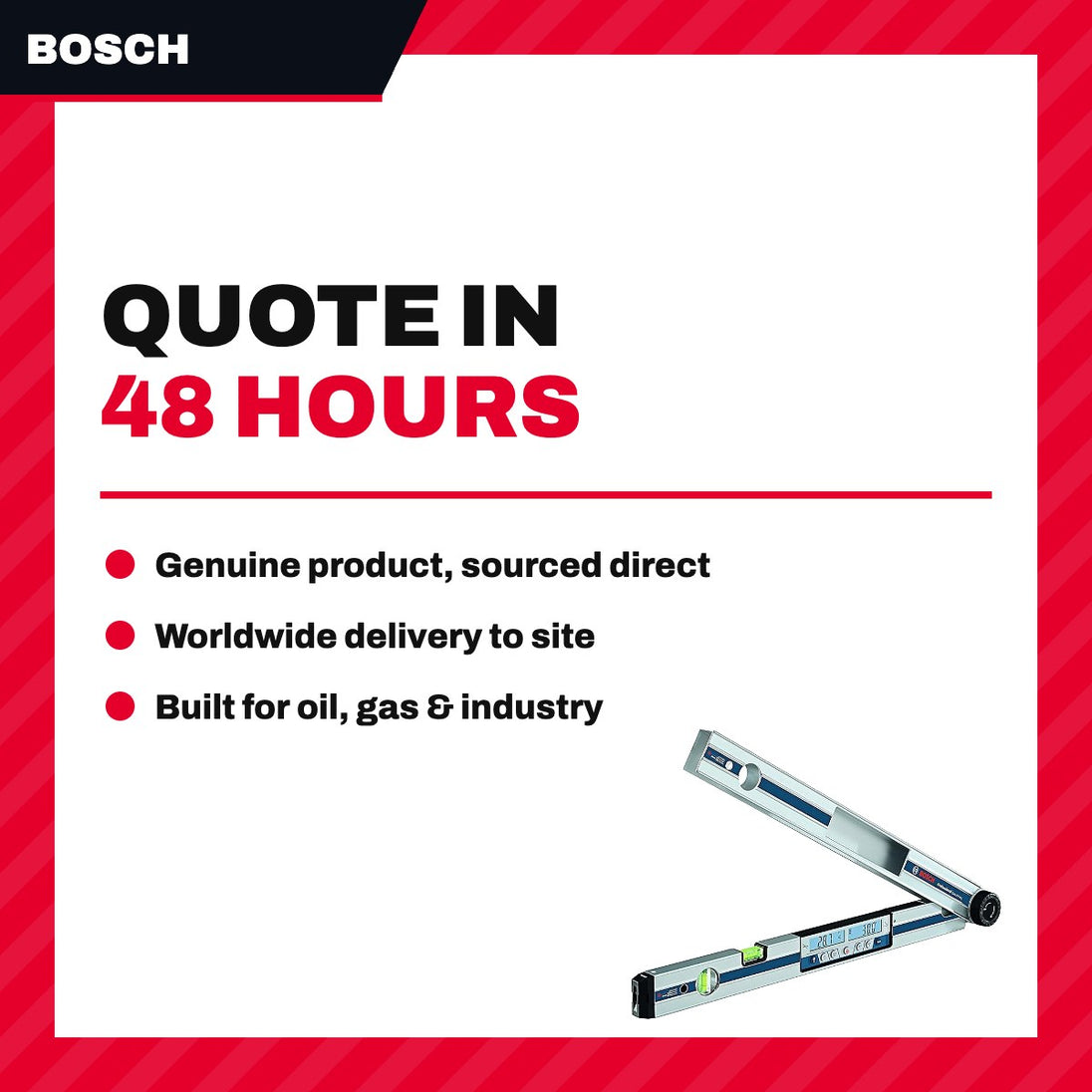 Bosch GAM 270 MFL – Professional Digital Angle Measurer