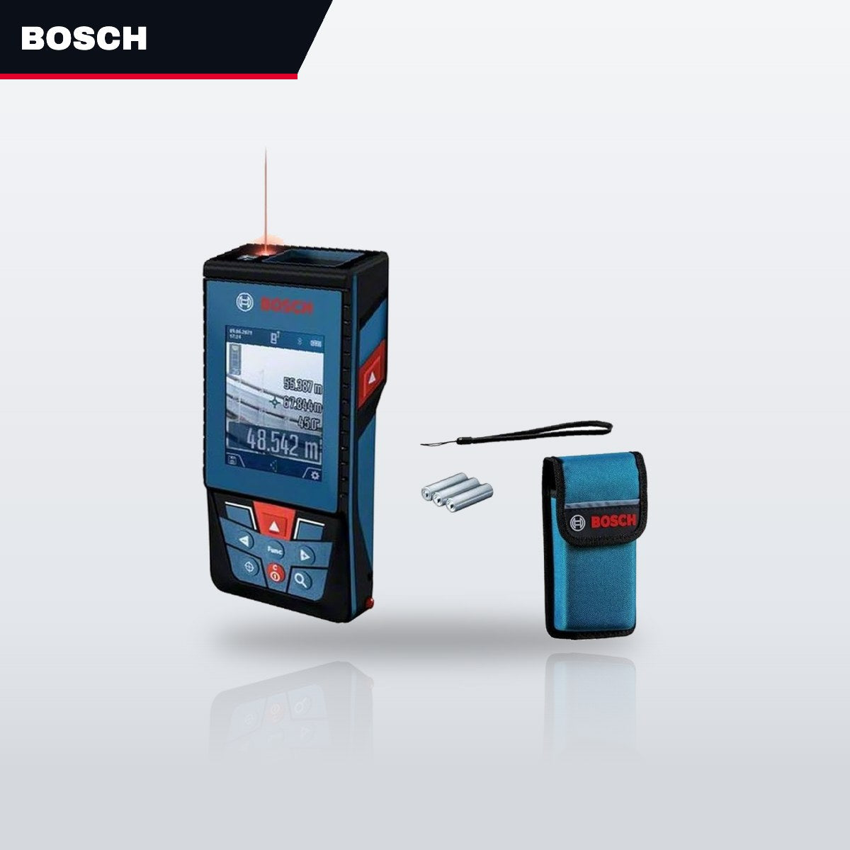 Bosch GLM 100-25 C – Professional Laser Distance Meter 100 m