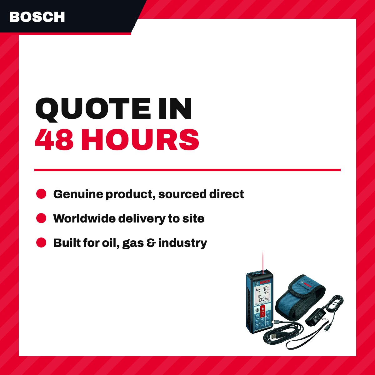 Bosch GLM 100 C – Professional Laser Rangefinder