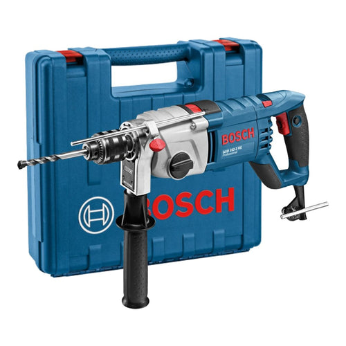 Bosch GSB 162-2 – 220V Drill. Professional High-Powered 2-Gear Corded Impact Drill Designed For The Toughest Applications Includ
