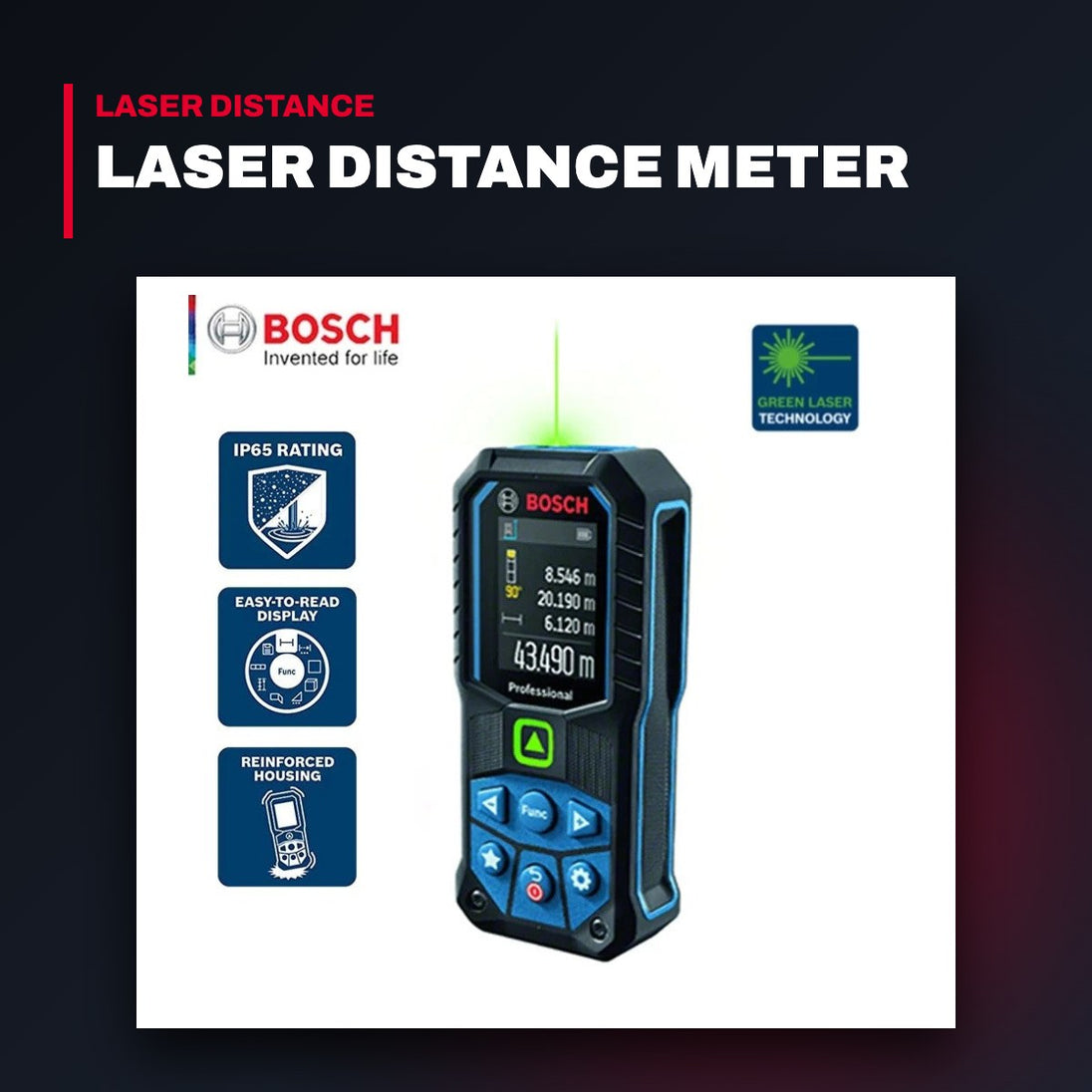Bosch OTHERS – Laser Distance Meter