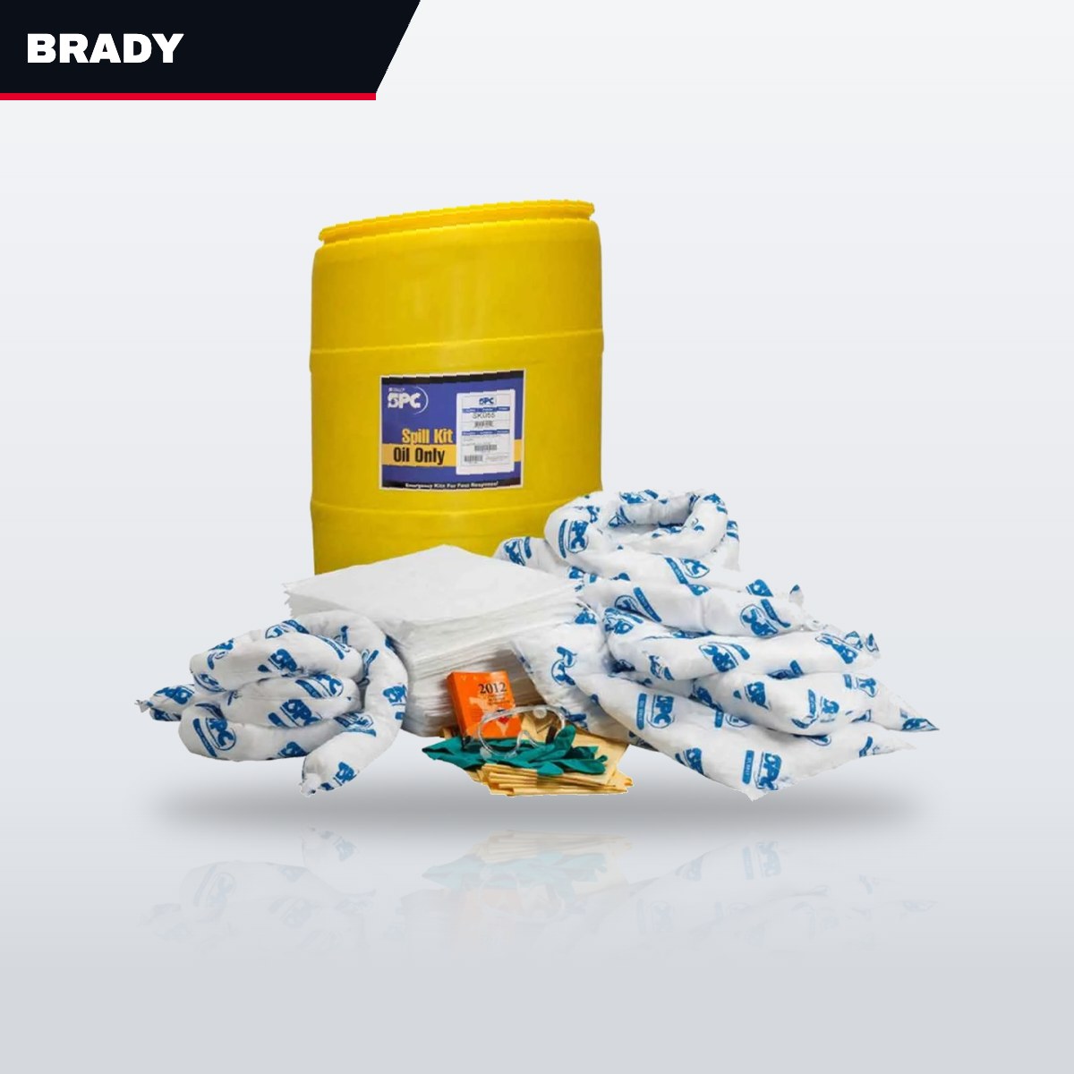 Brady SKO-55 – Oil Only Spill Kit 55 Gal