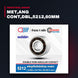 Brg-Ball – Met,Ang Cont,Dbl,5212,60Mm