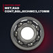 Brg-Ball – Met,Rad Cont,Sgl,6034Mc3,170Mm