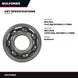 Brg-Ball – Met,Rad Cont,Sgl,6034Mc3,170Mm