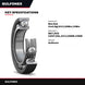 Brg-Ball – Met,Rad Cont,Sgl,6313,65Mm,33Mm