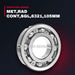 Brg-Ball – Met,Rad Cont,Sgl,6321,105Mm