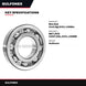 Brg-Ball – Met,Rad Cont,Sgl,6321,105Mm
