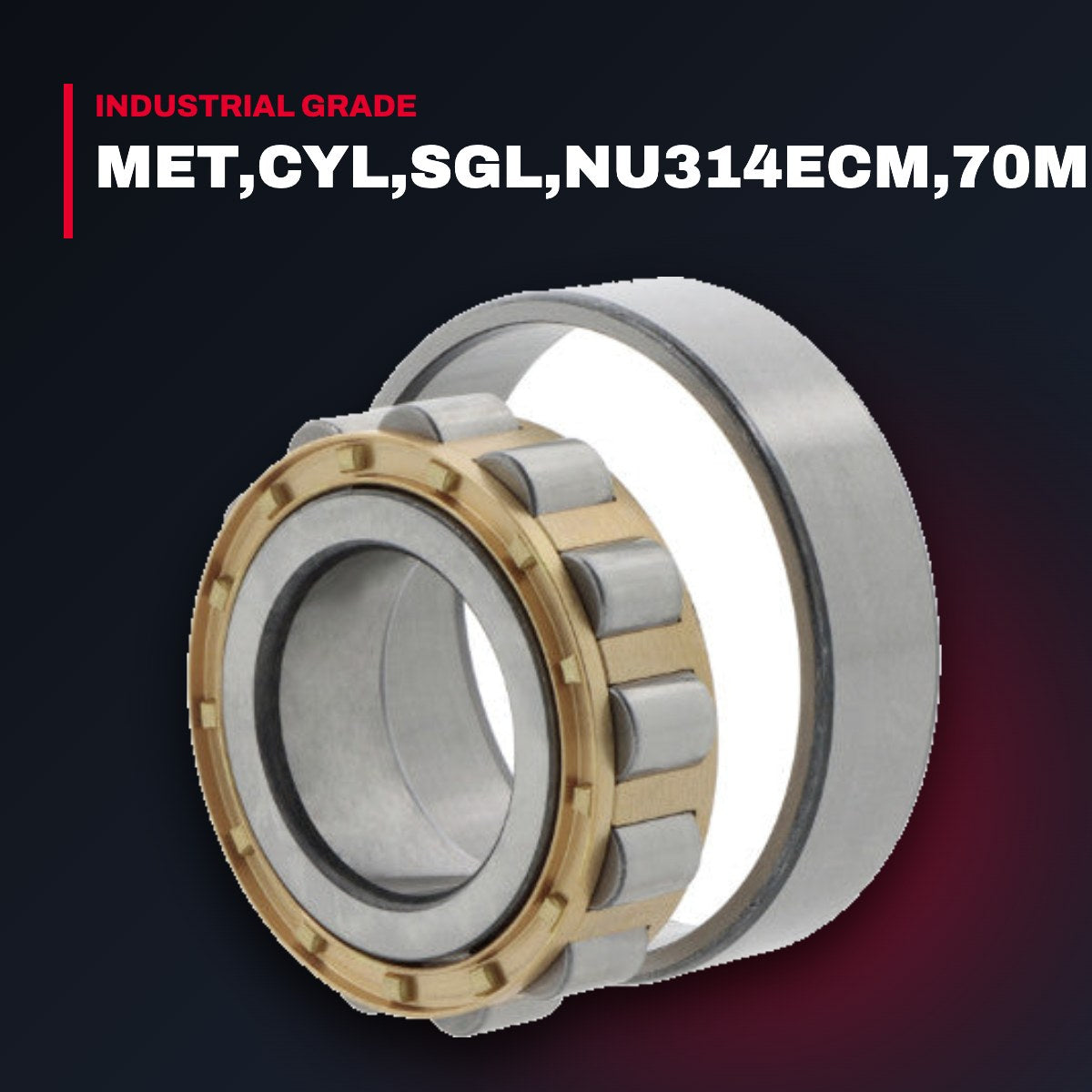 Brg-Rolr – Met,Cyl,Sgl,Nu314Ecm,70Mm,150Mm