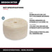 Bridon International WUA007B – Rope – 88 Mm Dia, Nylon (100 Pct) Polyamide Mooring