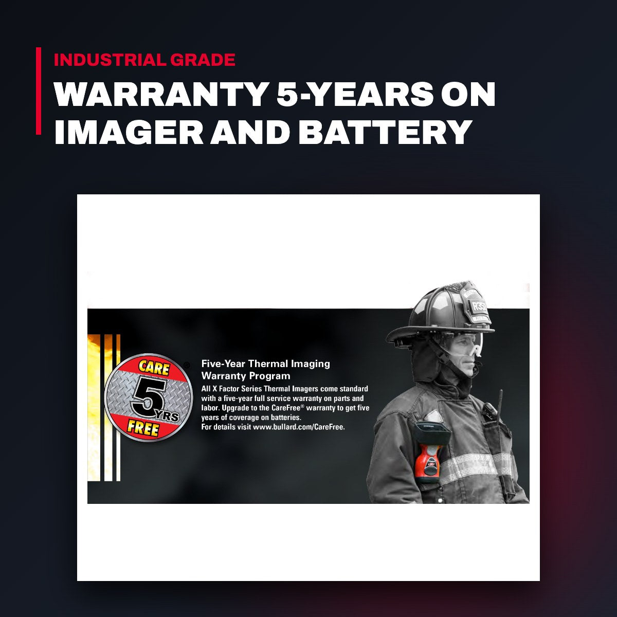 Bullard OTHERS – Warranty 5-Years On Imager And Battery