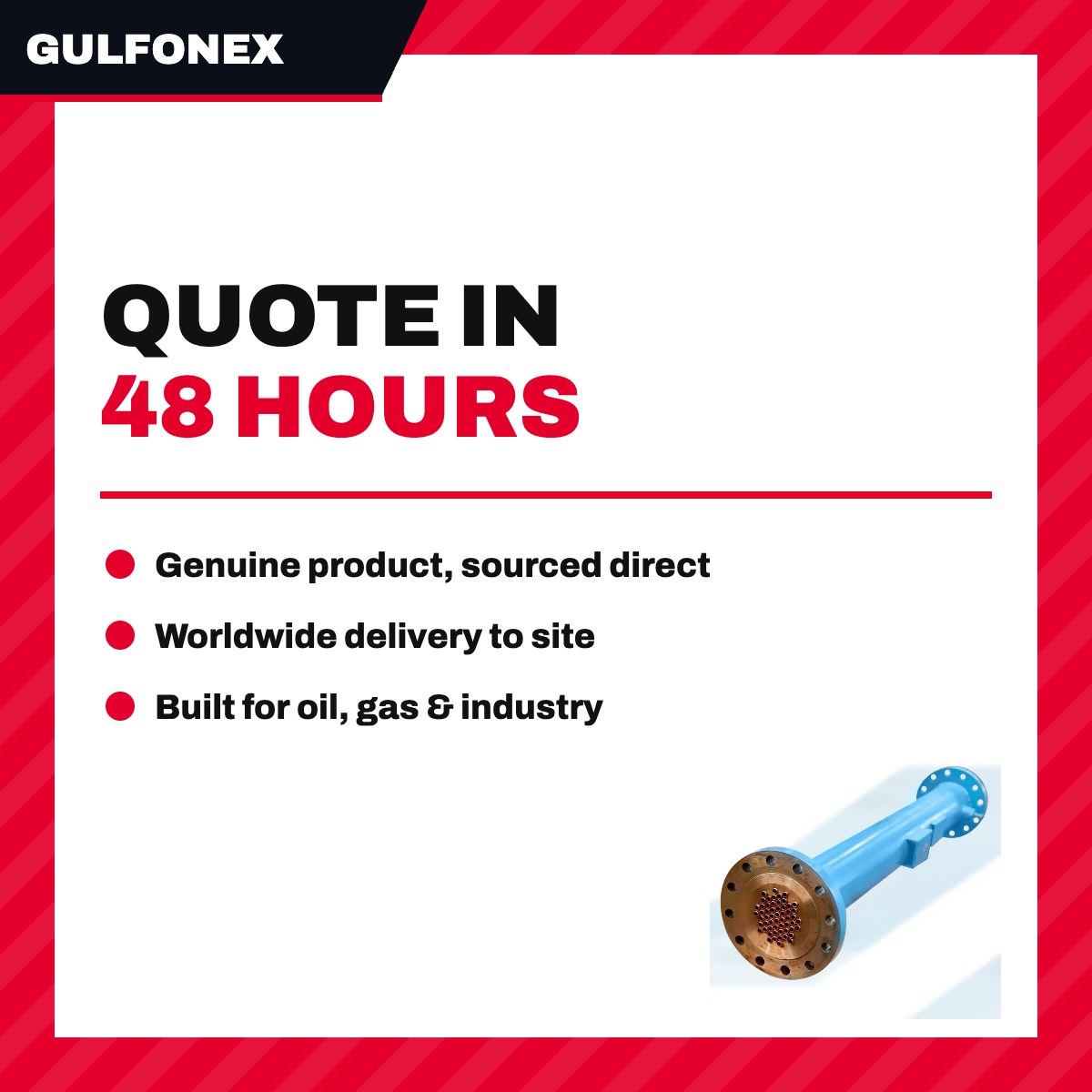 Bundle Tube – Oil Cooler Type, Cuzn35