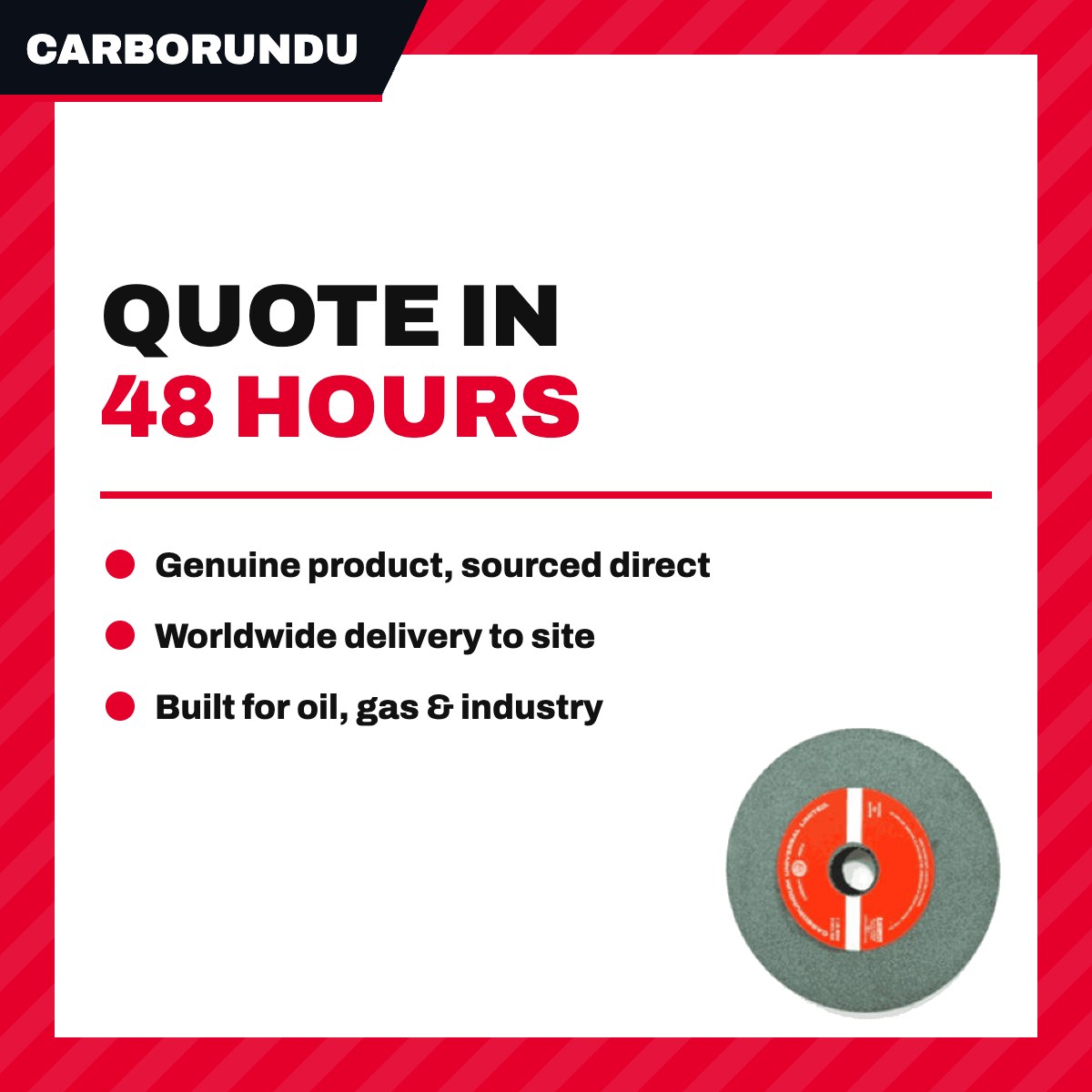 Carborundum Abbrasives Gb A24-Q5-BM4 – Wheel Grinding – Straight Type, 152.4 Mm (6 In) Wheel Di