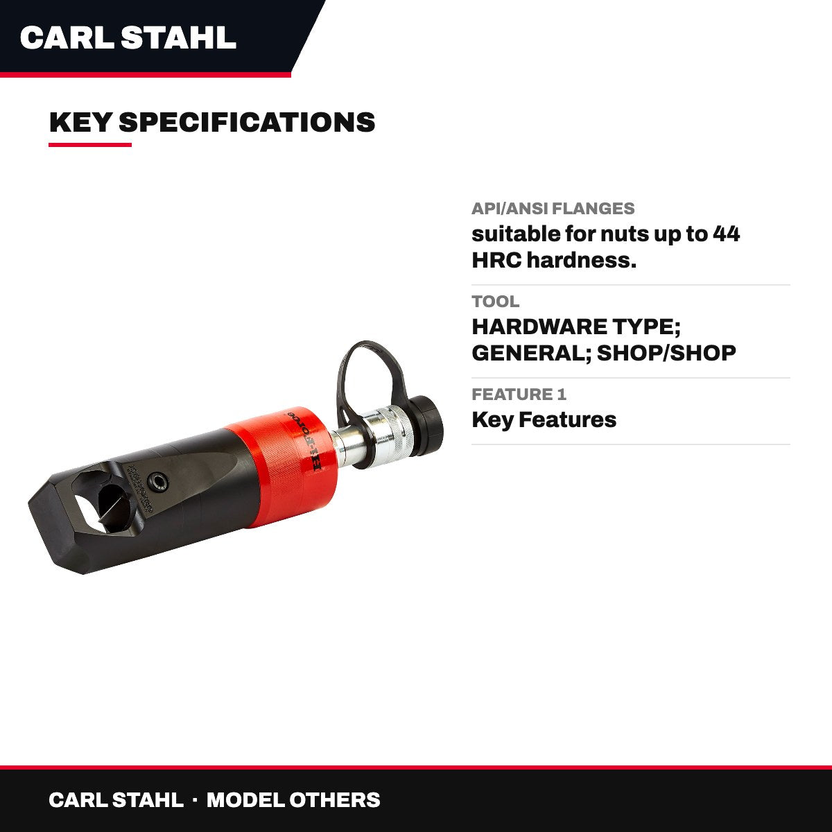 Carl Stahl OTHERS – Hydraulic Nut Splitter Tool