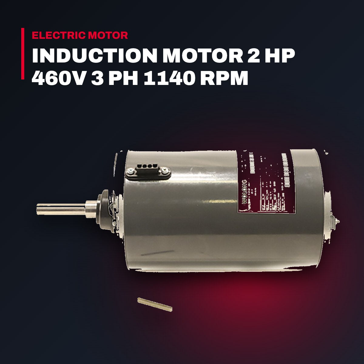 Carrier HD52AZ461 – Induction Motor 2 HP 460V 3 Ph 1140 RPM