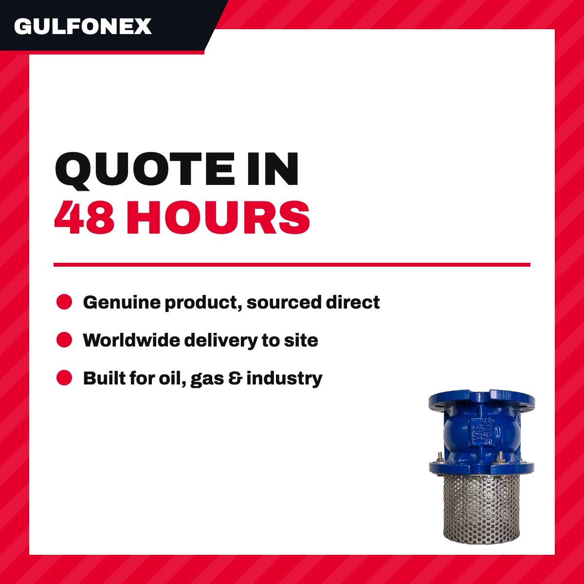 Cast Iron Foot Valve -2 "
