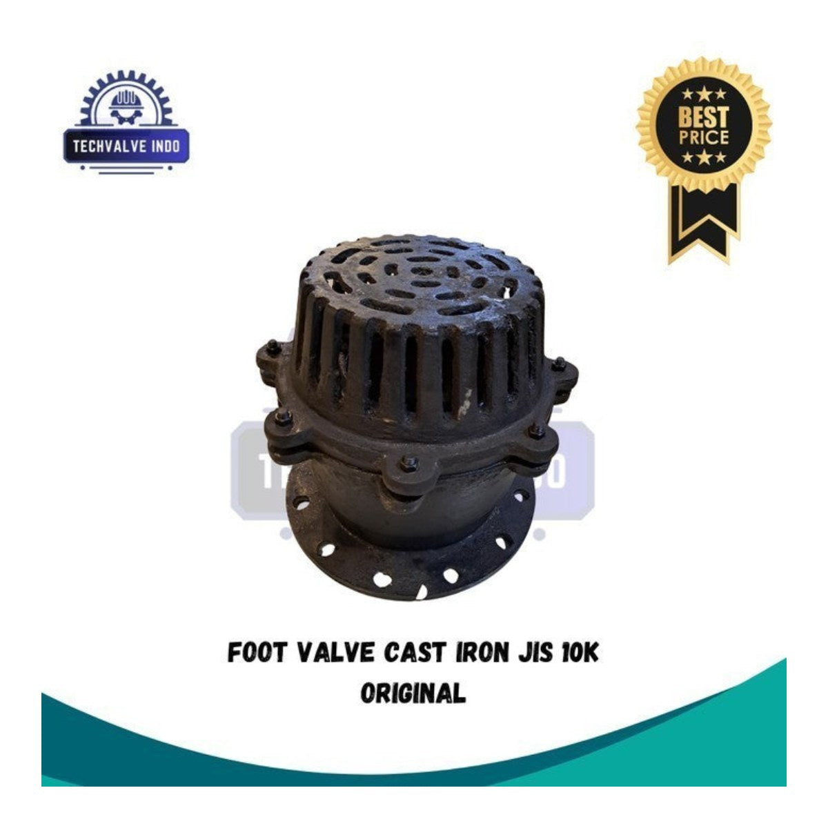 Cast Iron Foot Valve- 8 "