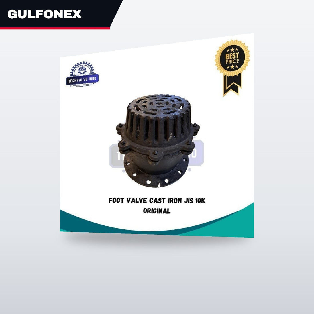 Cast Iron Foot Valve- 8 "
