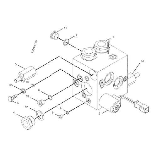 Caterpillar 124-4273 – Bypass Valve, For Lines Gp-Engine Oil