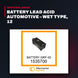 Caterpillar 1535700 – Battery Lead Acid Automotive – Wet Type, 12