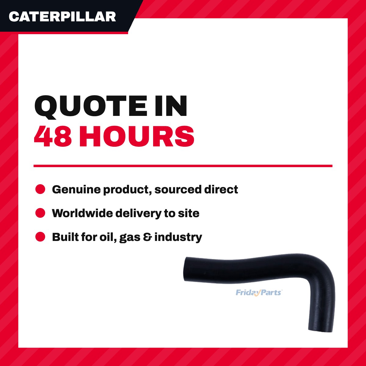 Caterpillar 2526304 – Hose – For Engine