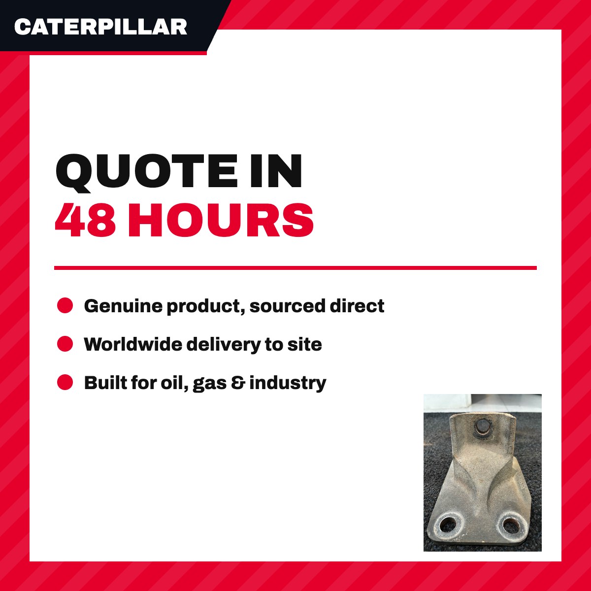 Caterpillar 3546226 – Mount – Engine Type