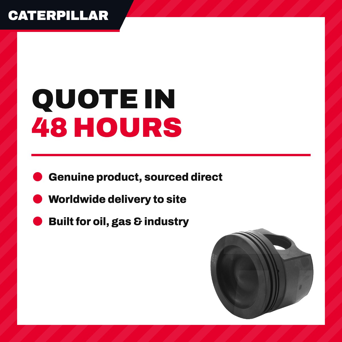 Caterpillar 3687816 – Body – As-Pist Type