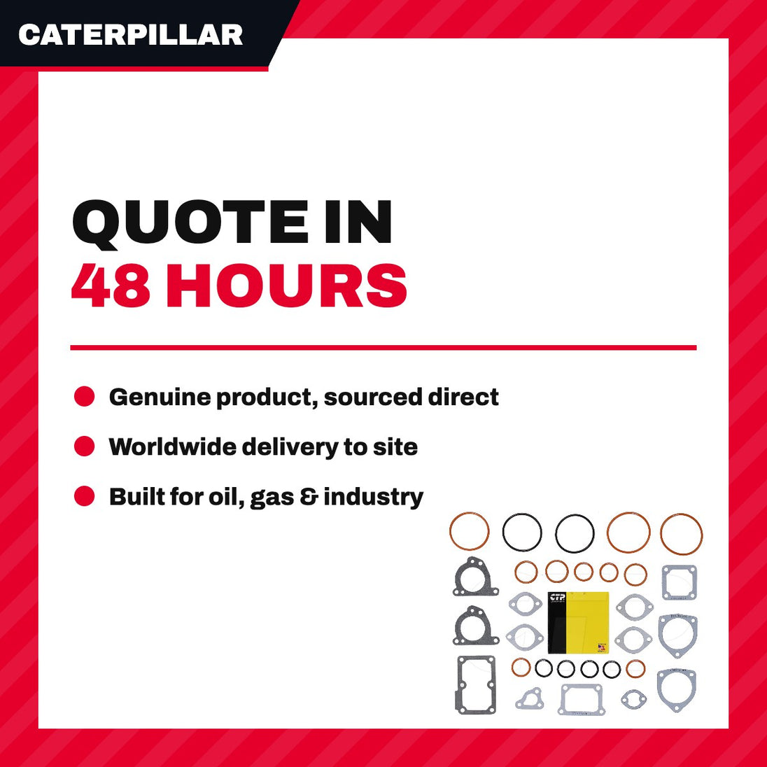 Caterpillar 4218976 – Gasket – Kit Gasket Type