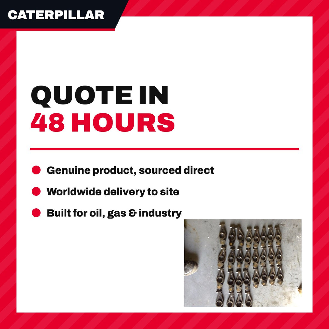 Caterpillar 4839371 – Base – Rocker Arm Type