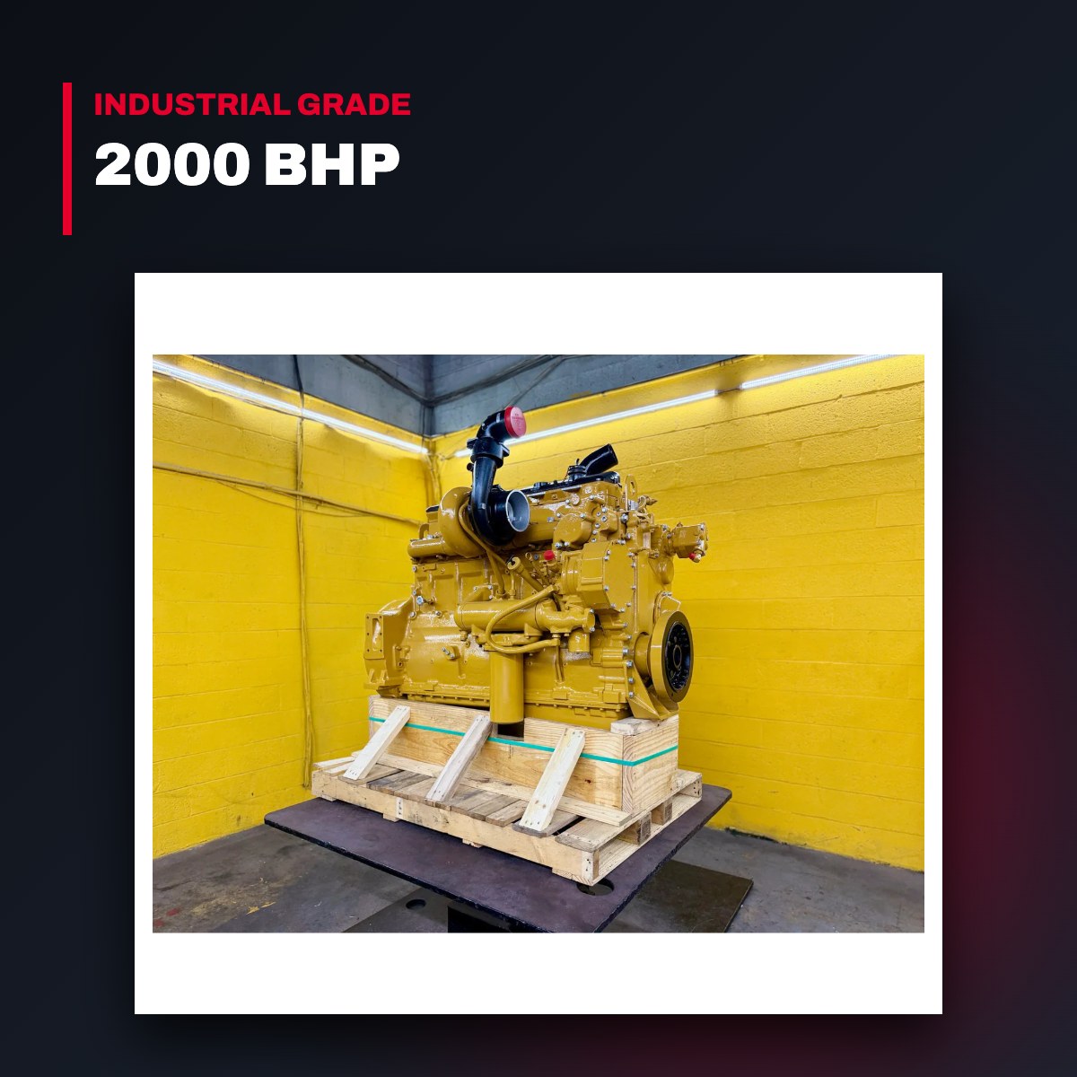 Caterpillar 4N9215 – Engine Diesel – Diesel Type, 2000 Bhp