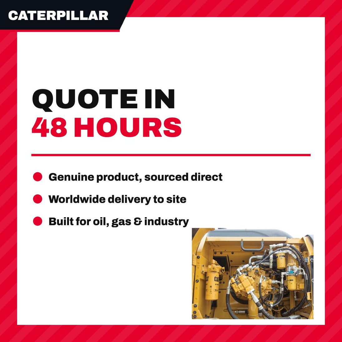 Caterpillar 4W4536 – Hose – For As