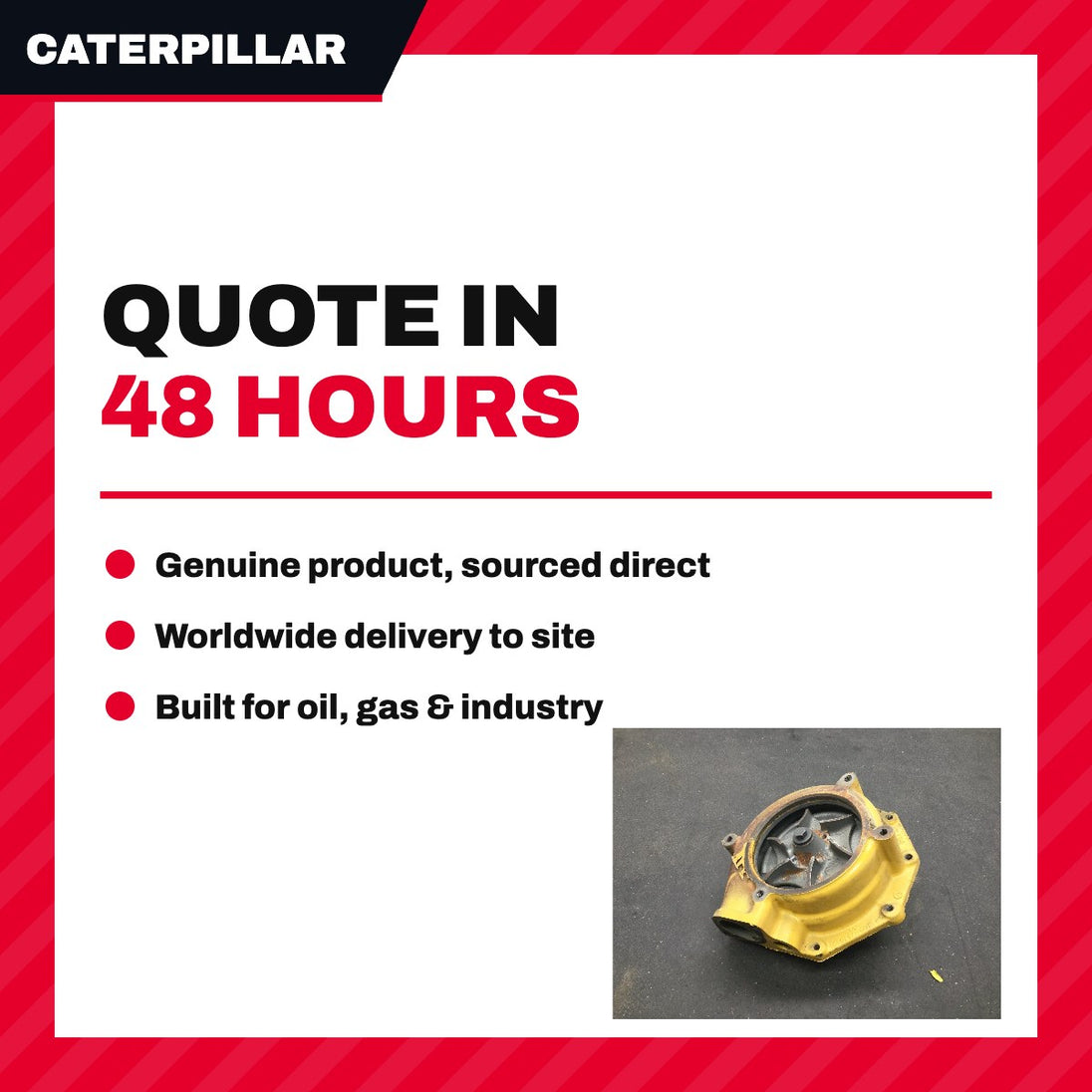 Caterpillar 605-7479-CAT – Pump – Grpup Type