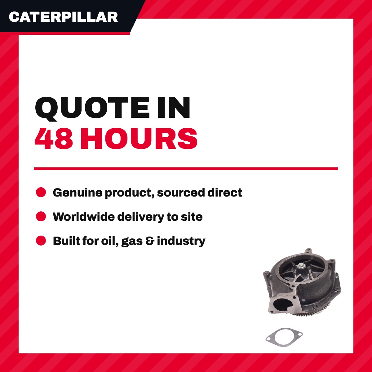 Caterpillar 6057479 – Pump – Grpup Type