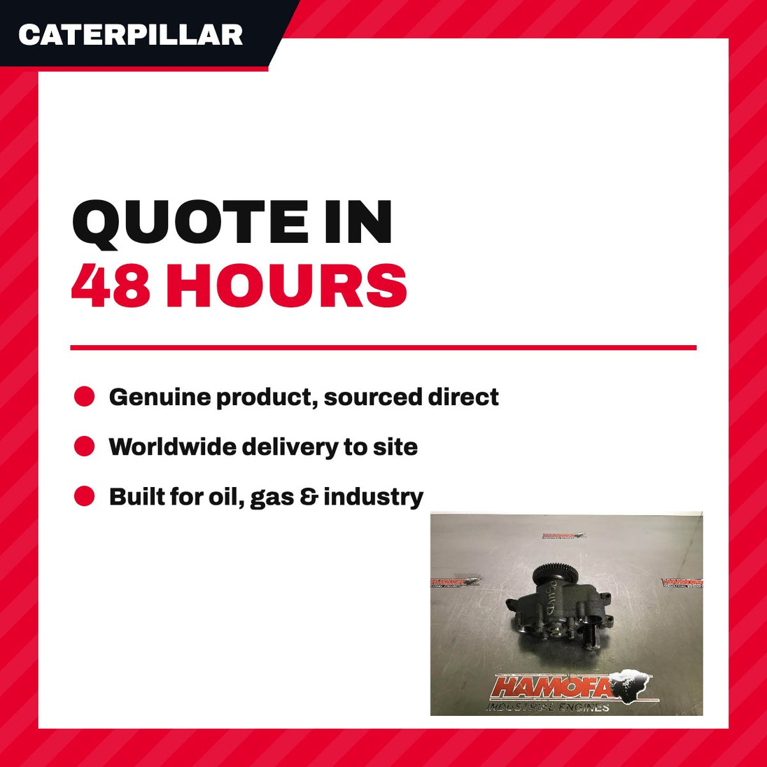 Caterpillar 6N1030 – Pump – G Oil Type