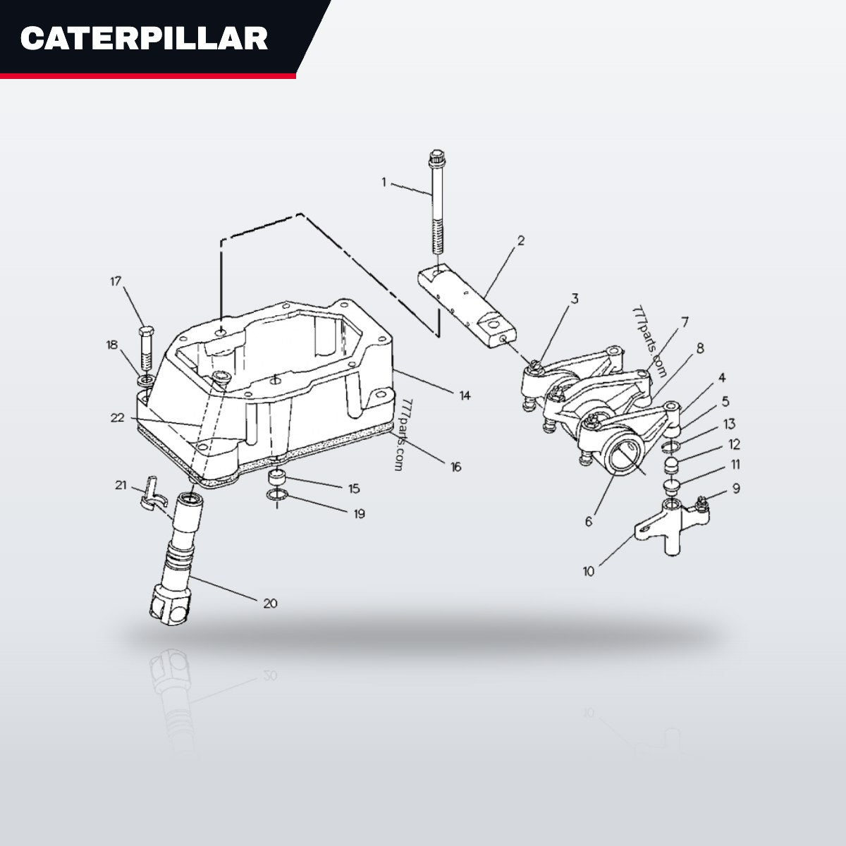 Caterpillar 8F8858 – Button – Valve Type, Service