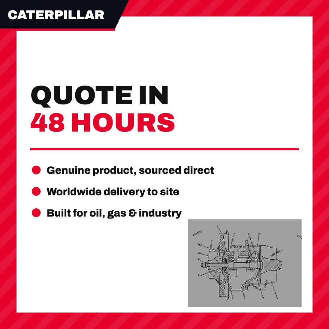 Caterpillar 9N3676 – Cartridge – G Type