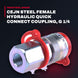 Cejn 115 – Steel Female Hydraulic Quick Connect Coupling G 1/4