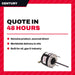 Century FS1016 – Condenser Fan Motor 1/6 HP 1075 RPM