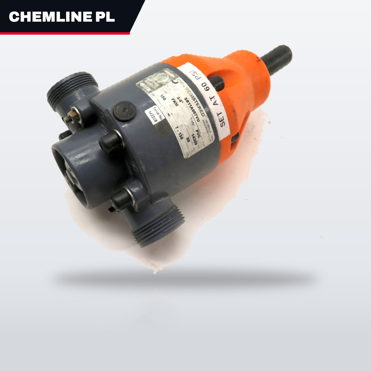 Chemline Plastics SB11A005VU – Regulator Pressure – Back Pressure Type, Style Relieving