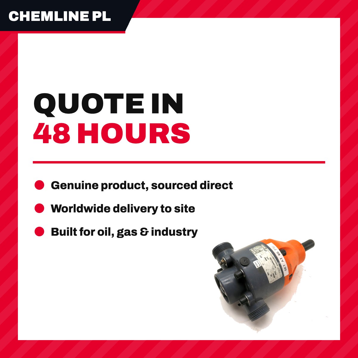 Chemline Plastics SB11A005VU – Regulator Pressure – Back Pressure Type, Style Relieving