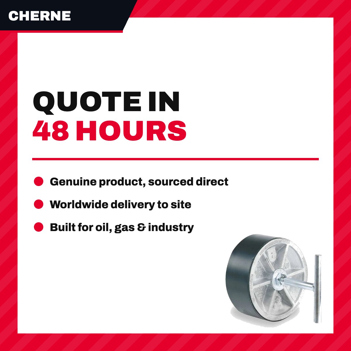 Cherne 272922 – Pipe Mechanical Plug 12