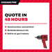 Chicago Pneumatic Too AACP8613 – Wrench Torque – 320 - 1300 Nm Torque, 3/4 Drive