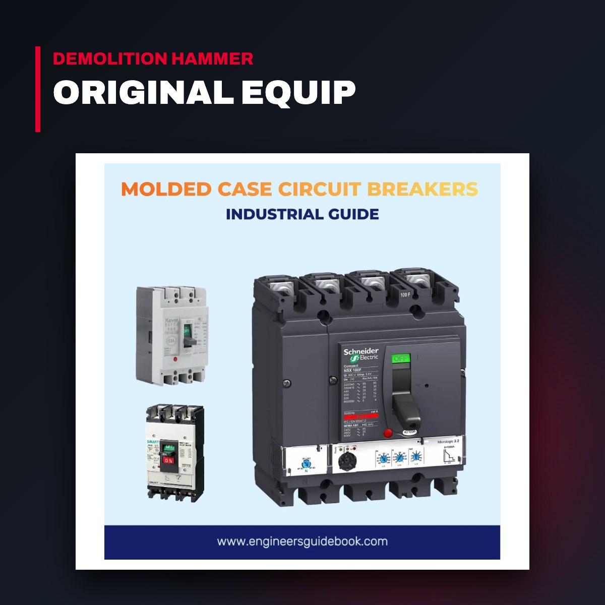 Circuit Breaker Molded Case – 2A, 1 Pole Pole
